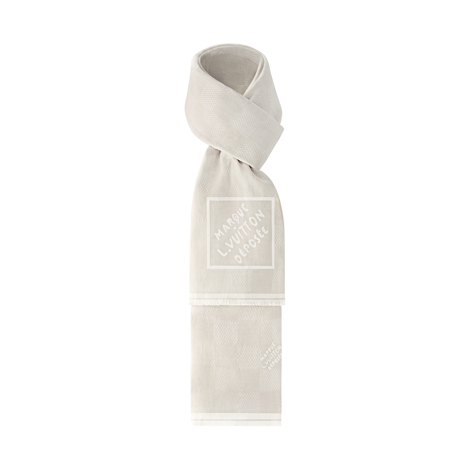 Damier Snug Scarf S00 - Men - Accessories | LOUIS VUITTON ®